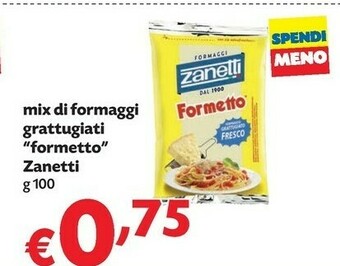 Pam Zanetti Formaggio offerta
