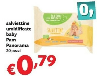 Pam Pam Salviettine Umidificate Baby offerta
