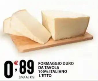 Sisa Formaggio Duro da Tavola 100% Italiano offerta