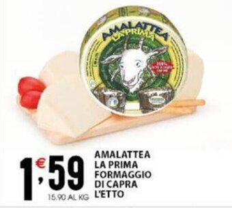 Sisa Amalattea La Prima Formaggio di Capra offerta