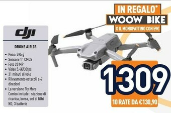Unieuro Dji Drone Air 2S offerta