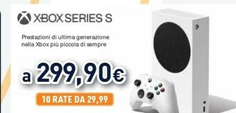 Unieuro Microsoft Xbox Series S 512 GB Wi-Fi Bianco offerta