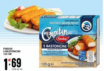 Sisa Findus 5 Bastoncini 125 gr offerta