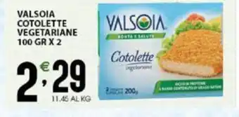 Valsoia Cotolette Vegetariane 100 gr x 2