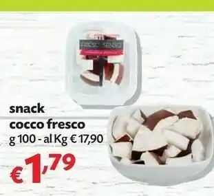 Pam Pam Snack Cocco Fresco offerta