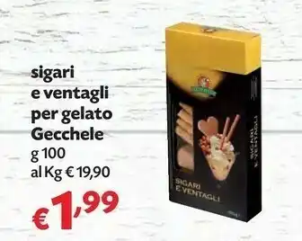Pam Gecchele Sigari E Ventagli Per Gelato offerta