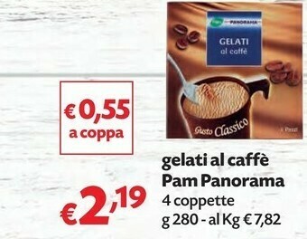 Pam Pam Panorama Gelati Al Caffè offerta