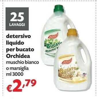 Pam Orchidea Detersivo Liquido Per Bucato offerta