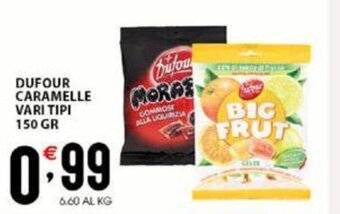 Sisa Dufour Caramelle vari tipi 150 gr offerta