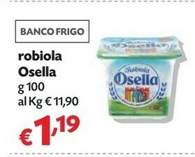 Pam Fattorie Osella La Robiola Osella 100 G(ml) offerta