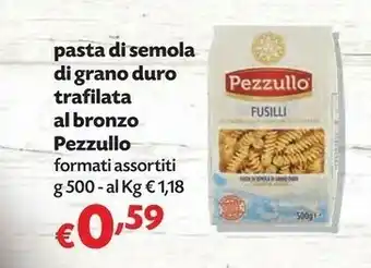 Pam Pezzullo Pasta Di Semola Di Grano Duro Trafilata Al Bronzo offerta