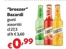 Pam Bacardi Breezer offerta