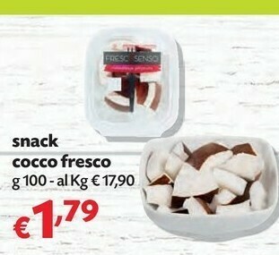 Pam Pam Snack Cocco Fresco offerta