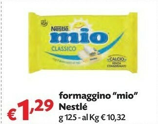 Pam Nestlé Formaggino Mio offerta