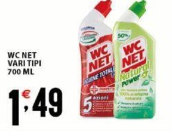 WC Net vari tipi 700 ml