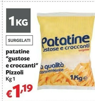 Pam Pizzoli Patatine Gustose E Croccanti offerta