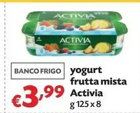 Pam Activia Yogurt Frutta Mista offerta