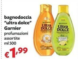 Pam Garnier Bagnodoccia Ultra Dolce offerta