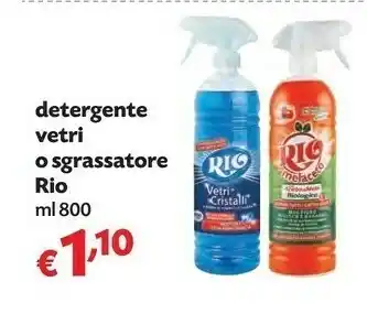 Pam Rio Detergente Vetri offerta