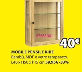 JYSK Mobile pensile offerta