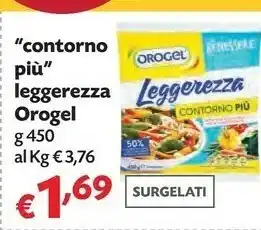 Pam Orogel Contorno Più Leggerezza offerta