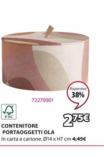 JYSK Contenitore portaoggetti offerta