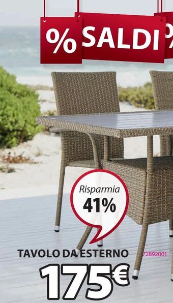 JYSK Tavolo da giardino offerta
