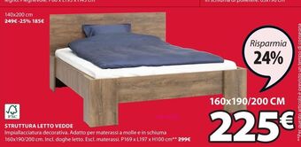 JYSK Struttura letto offerta