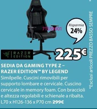 JYSK Sedia da ufficio offerta