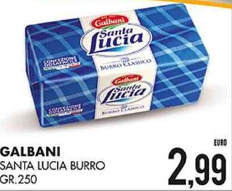Mazzeo Giocattoli Galbani Santa Lucia Burro gr.250 offerta