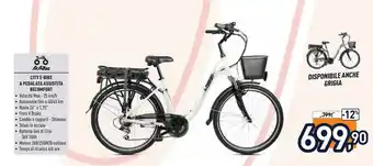 Unieuro Bebikes City E-Bike A Pedalata Assistita Becomfort offerta