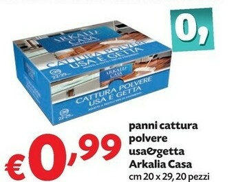 Pam Arkalia Casa Panni Cattura Polvere offerta