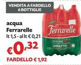 Pam Ferrarelle Acqua Minerale Effervescente Naturale offerta