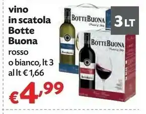Bottebuona Vino In Scatola