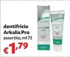 Arkalia Pro Dentifricio