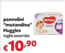 Pam Huggies Pannolini Mutandina offerta