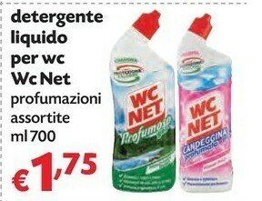 Pam Wc net Detergente Liquido Per Wc offerta