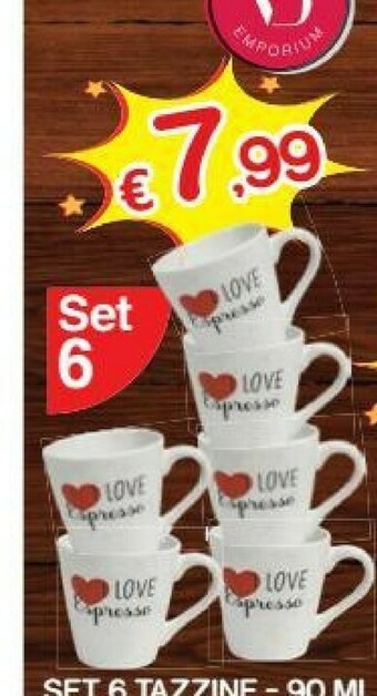 Satur Tazze offerta