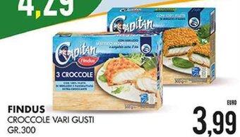 Mazzeo Giocattoli Findus Croccole vari gusti gr.300 offerta