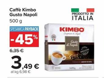 Carrefour Market Caffè kimbo gusto napoli offerta
