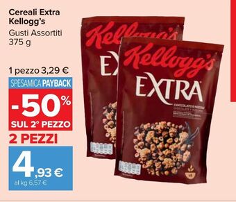 Carrefour Market Cereali extra kellogg's offerta