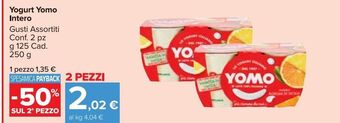 Carrefour Market Yogurt yomo intero offerta
