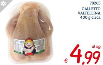 Galletto Valtellina 400 g circa