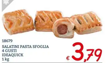 Salatini Pasta Sfoglia 4 Gusti Ideaquick 1 kg