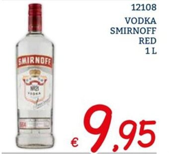 Zona Vodka Smirnoff Red 1 l offerta