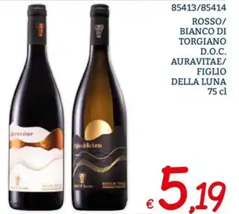 Rosso/Bianco di Torgiano D.O.C. Auravitae/Figlio Della Luna 75 cl