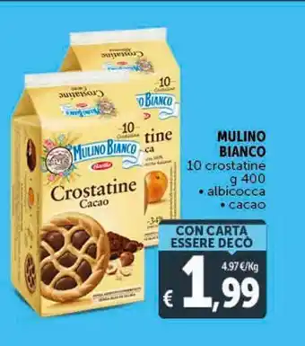 Deco Supermercati Mulino bianco 10 crostatine, albicocca, cacao offerta