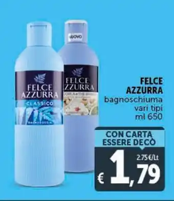 Felce azzurra bagnoschiuma vari tipi