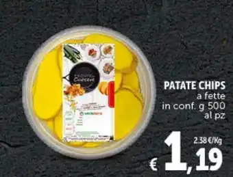 Deco Supermercati Patate chips a fette in conf offerta