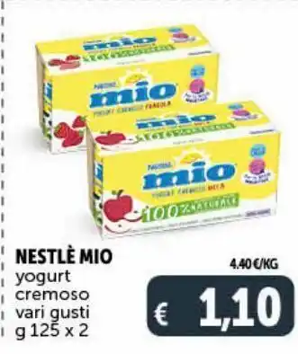 Deco Supermercati Nestlé mio yogurt cremoso offerta